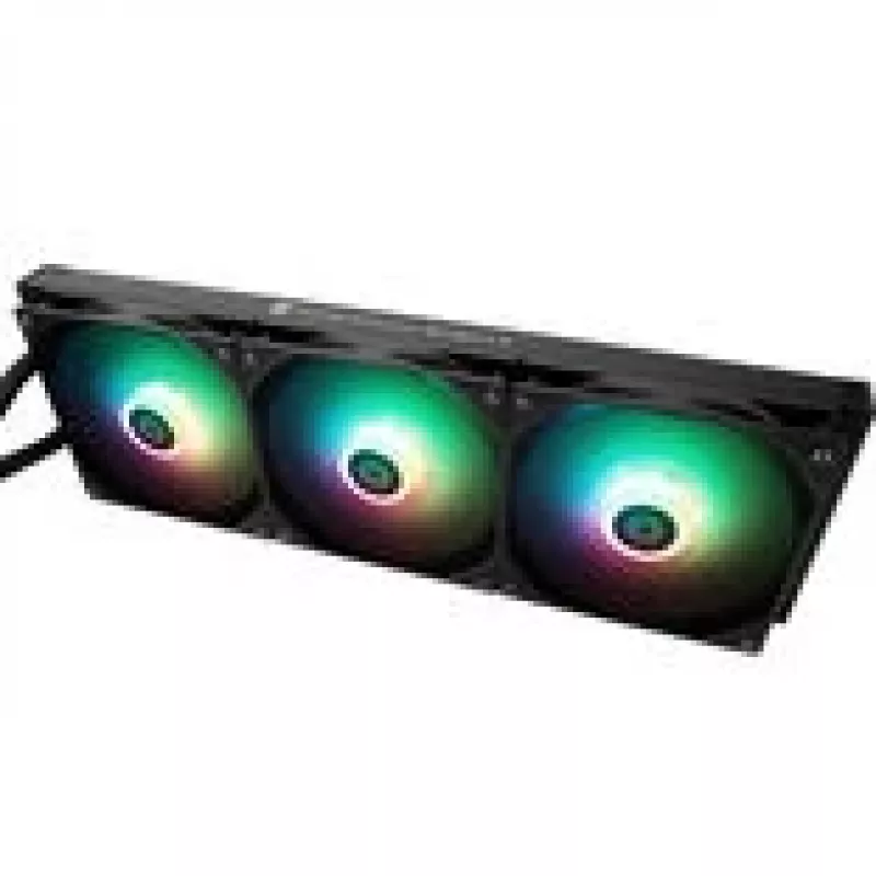 Chłodzenie CPU Thermalright Frozen Warframe 420 Czarny ARGB — wentylatory ARGB 140 mm, chłodnica 420 mm