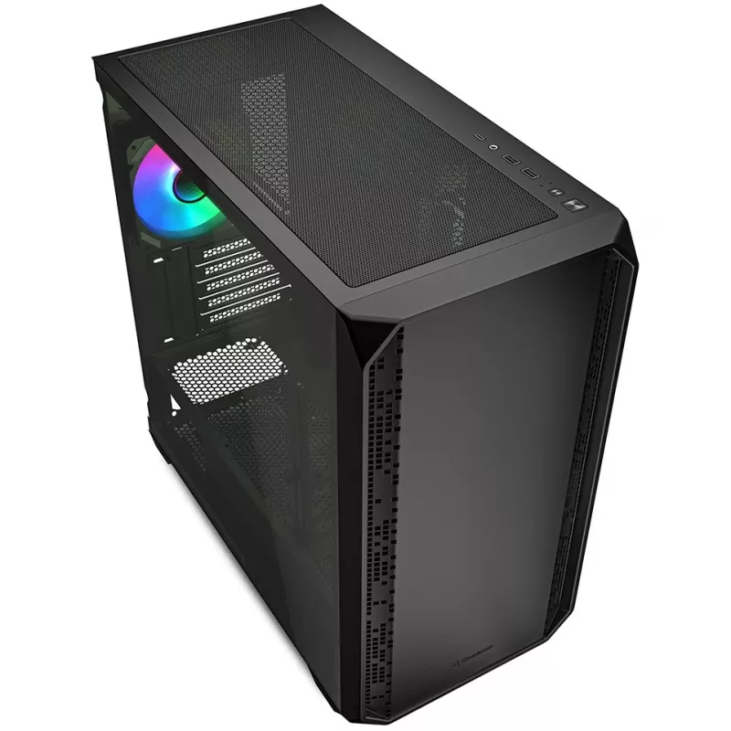 Sharkoon MK2 RGB Micro Tower Czarny