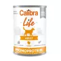Mokra karma dla psów Calibra Life Adult Turkey with Apples 400 g — pełnoporcjowa karma w puszce, 9% białka, 7% tłuszczu, bez zbóż
