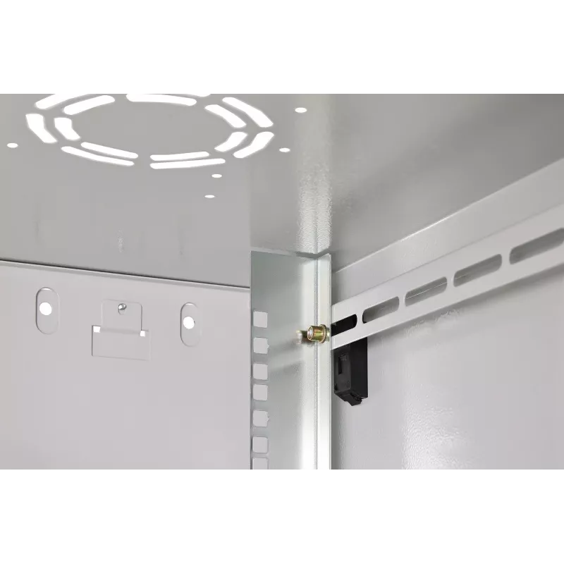 Szafa wisząca DIGITUS Dynamic-N 12U 600x600 mm IP20, zamek na klucz, zarządzanie kablami, niezmontowana