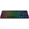 CzarnyWidow V4 Low-Profile TKL HyperSpeed, klawiatura gamingowa czarna, układ niemiecki, Razer Low-Profile pomarańczowy