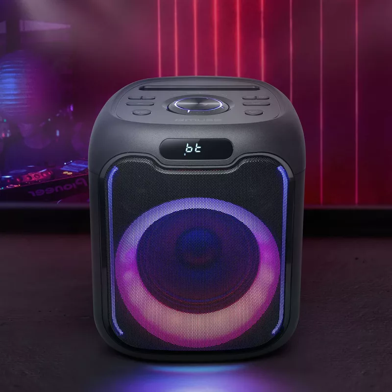 Muse M-1803 Przenośny głośnik DJ/party Czarny 150 W