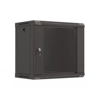 Szafa wisząca LANBERG WF03-5309-10B, 9U, 500×350×540 mm, maks. obciążenie 60 kg, czarna