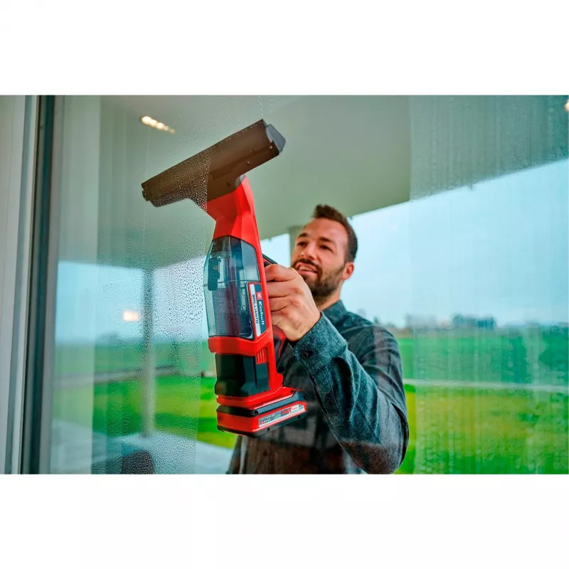 Einhell BRILLIANTO elektryczna myjka do okien 0,3 L Czarny, Czerwony