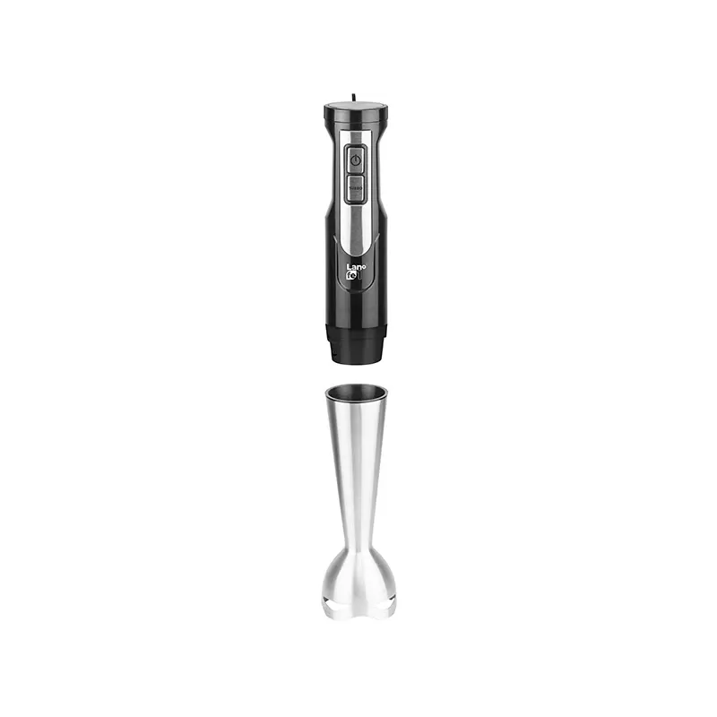 Ręczny blender zanurzeniowy LAFE BRK-003A, 800W, czarny/srebrny, ostrze ze stali nierdzewnej, misa 0,6 l, dzbanek 0,5 l