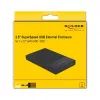Obudowa HDD/SSD DeLOCK 42011 czarna 2,5 cala SATA III 5 Gbit/s