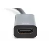 DIGITUS Adapter, DisplayPort Stecker - HDMI A Kupplung DisplayPort Standard 1.1a, UL20276 zertifiziert, AWG28 (DB-340400-001-S)