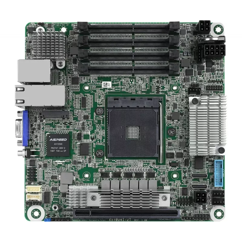 ASRock X570D4I-2T Płyta główna AMD X570 Socket AM4 Mini ITX