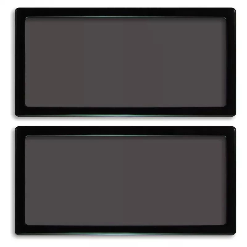 Zestaw filtrów przeciwkurzowych DEMCiflex DAN Case A4 SFX, czarny, 269,6×149,7 mm, 2 szt.