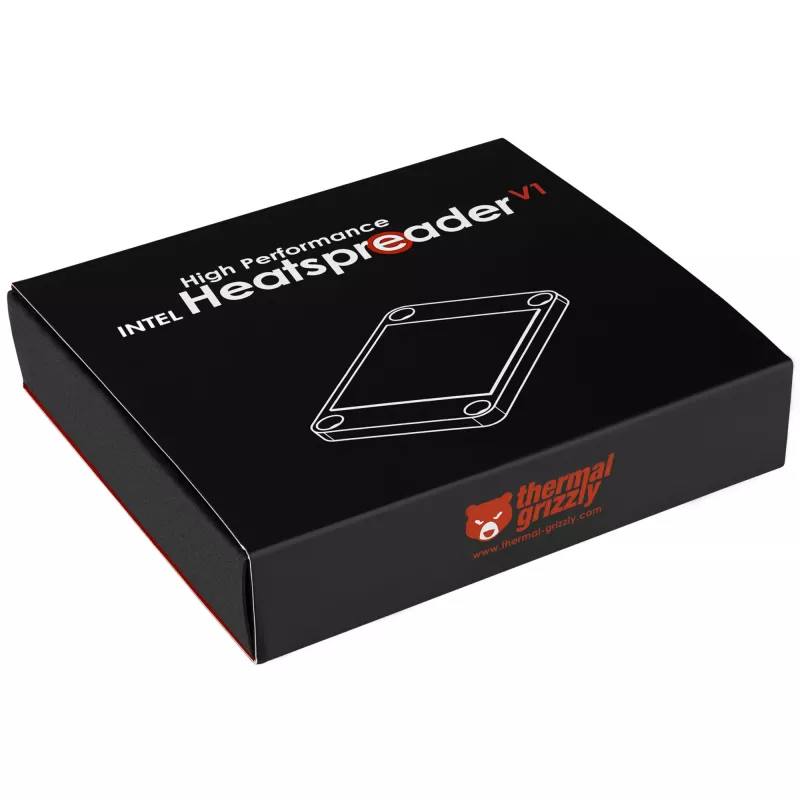 Thermal Grizzly heatspreader Intel High Performance Heatspreader V1 – metalowy interfejs termiczny do chłodzenia CPU