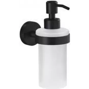 tesa MOON Czarny 40565-00000-00 Dozownik mydła 200 ml Czarny (mat), Szkło satynowane (40565-00000-00)