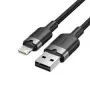 Kabel USB2.0 do LIGHTNING / 1M Czarny Lanbf Vention