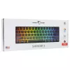 Mechaniczna klawiatura gamingowa White Shark Shinobi-2 z przełącznikami czerwony, czarna, układ US