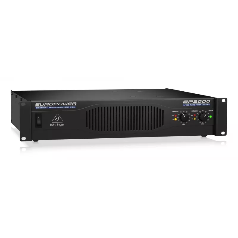 Behringer EP2000 audio amplifier Performance/stage Czarny