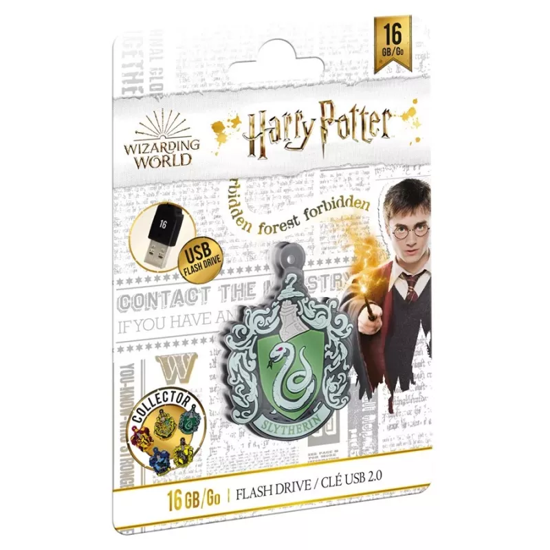 Pendrive Emtec Harry Potter Collector Slytherin 16 GB USB Type-A 2.0 Czarny
