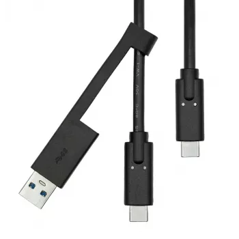 Kabel USB-A na USB-C ProXtend USBCWA-001 1 m, czarny, 0,06 kg