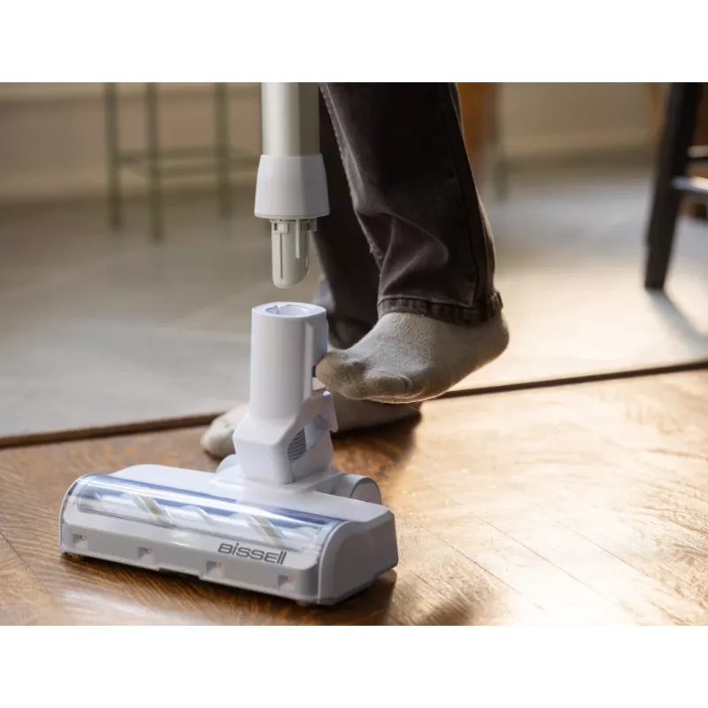 Odkurzacz bezprzewodowy Bissell PowerClean Stick Vacuum | 200 W | Czas pracy (maks.) 40 min | Kolor: ciepły biały/szary/srebrny