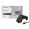 Przewodowy ręczny skaner kodów kreskowych 1D/2D QOLTEC 50853 — USB, obudowa ABS, kabel 1,65 m, 97×65×167 mm, 105 g