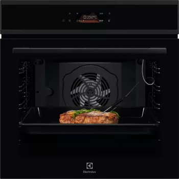 Piekarnik do zabudowy Electrolux EOE8P39H czarny, pirolityczny, elektryczny, wielofunkcyjny, czarny
