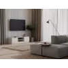Szafka RTV MALWA 140 by top e shop — 1400×400×360 mm, laminat cashmere, 2 drzwi, 1 półka