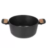 Garnek RESTO 93188 naczynie do gotowania na kuchence, 24 cm, 4,4 L