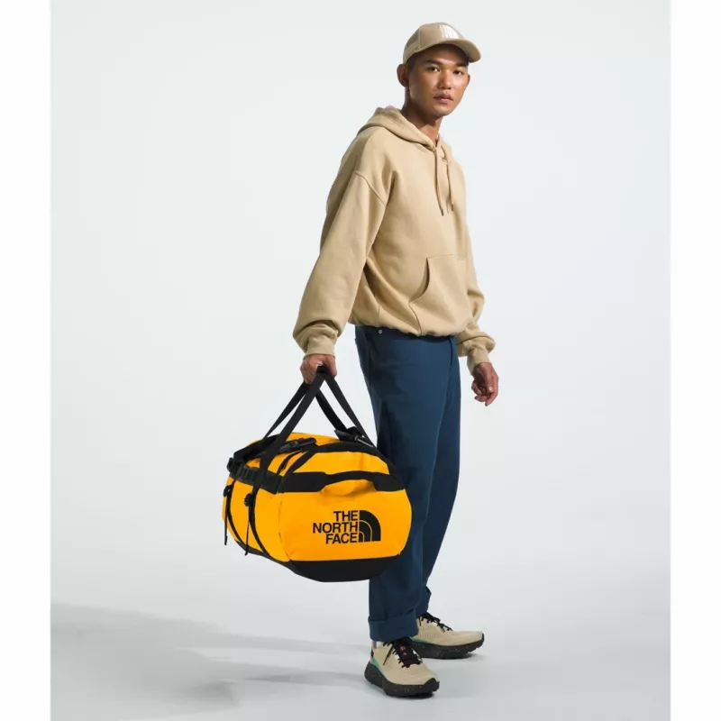 The North Face NF0A52SA torba sportowa 71 L Nylon, Poliester Czarny, Żółty