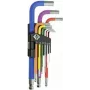 Zestaw kluczy imbusowych c.k tools T4449 — metryczne 1,5 mm, 2 mm, 2,5 mm, 3 mm, 4 mm