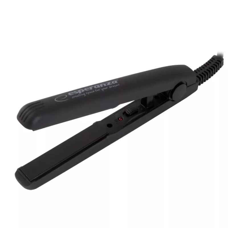 Prostownica do włosów Esperanza EBP008 mini 16 cm, 22 W, podróżne żelazko