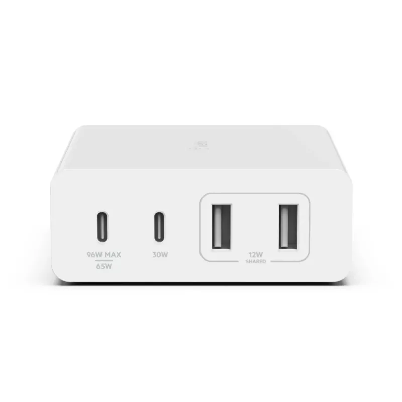Ładowarka sieciowa Belkin WCH010VFWH kabel 2 m 2 porty USB Type-C biała