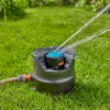 Okrągły zraszacz wodny Gardena AquaPrecise Czarny Niebieski Szary 1 szt.