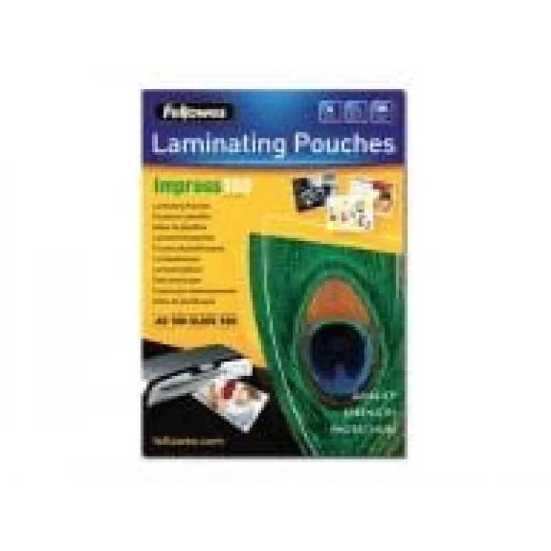 Laminator Pouch GLOSSY/A5 100 100PCS 5351002 Fellowes
