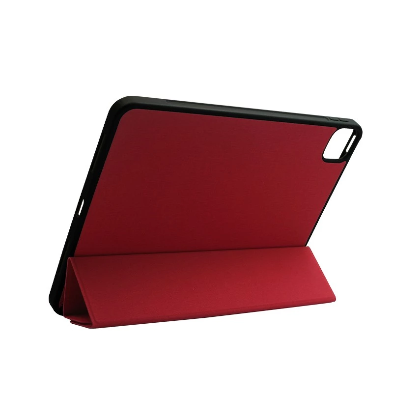 Etui Folio Crong Flexfolio 27,7 cm (10,9 cala) dla iPada 11 Pro Air Czerwone