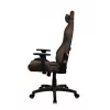 Fotel gamingowy Arozzi Torretta SuperSoft — ergonomiczny brązowy, konstrukcja zapewniająca wsparcie