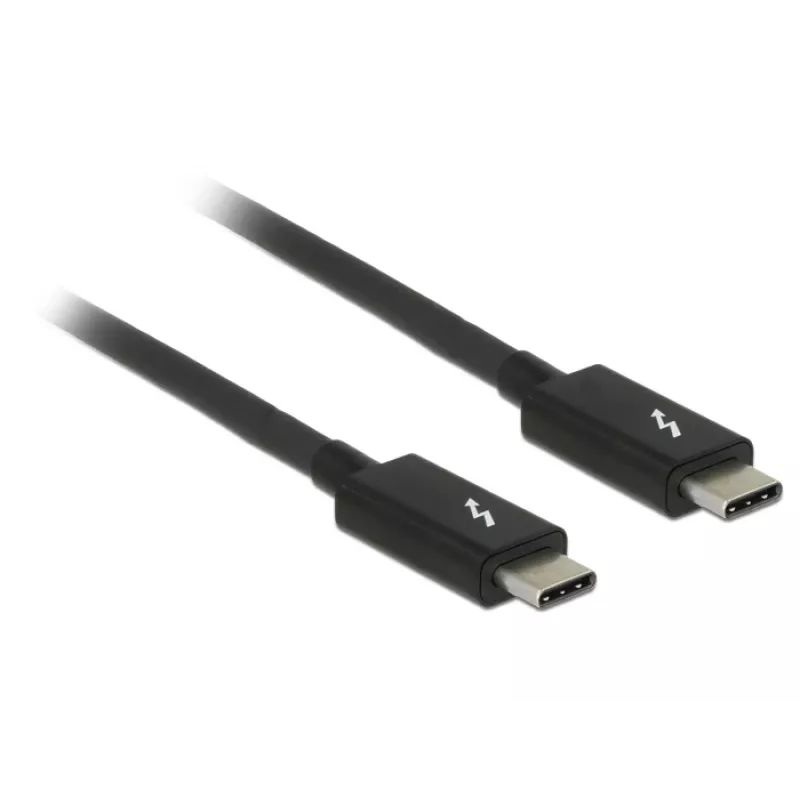 Kabel Thunderbolt DeLOCK 84845 1 m 20 Gbit/s Czarny
