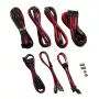 Zestaw kabli zasilających CableMod C-Series PRO RM Czarny Label CM‑PCSR‑16P3KIT‑NKKR‑R — oplecione kable PSU w kolorach czarnym i czerwonym