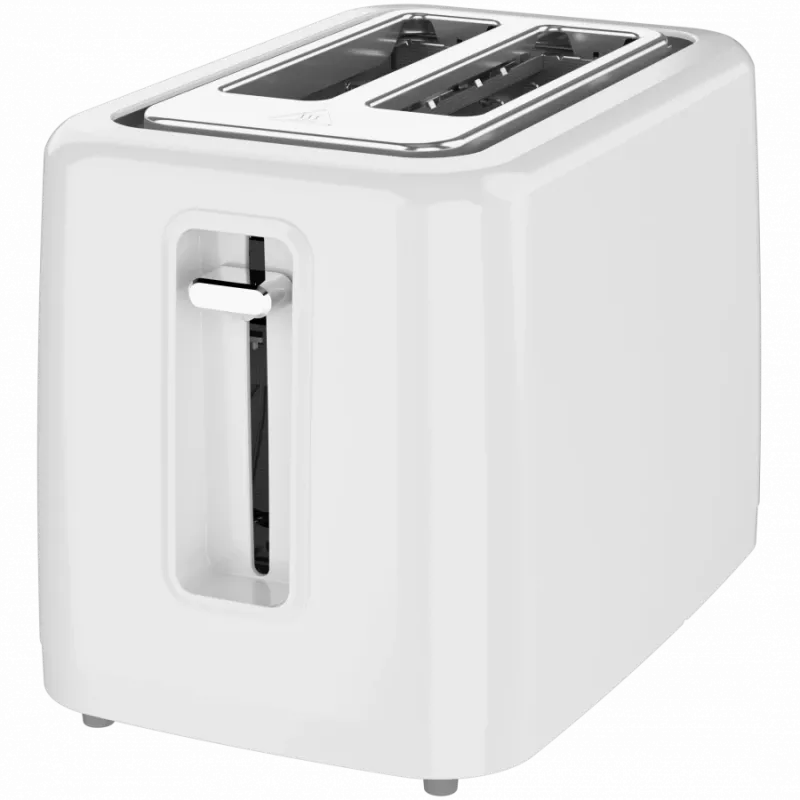 Toster AENO ATS0002W 2-szczelinowy, 780–930 W, 220–240 V 50–60 Hz, 3 tryby, 7 poziomów przyrumieniania, biały