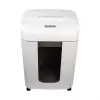 Niszczarka do papieru Olympia MC 615.2 — Mikrocięcie P-5, podawanie 22 cm, pojemność 15 arkuszy, 65 dB, biała