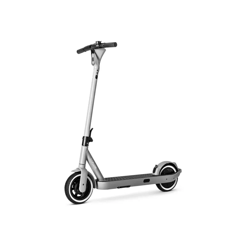 SoFlow SO ONE, klasyczna hulajnoga, szara, srebrna, 22 km/h, 120 kg, unisex, 2 koła