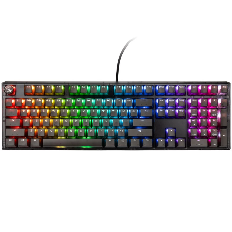 Klawiatura gamingowa Ducky One 3 Aura USB QWERTY US International Czarny