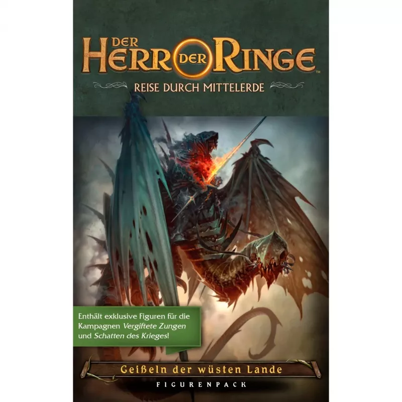 Asmodee The Lord of the Rings: Journeys in Middle-earth - Scourges of the Wasteland Expansion