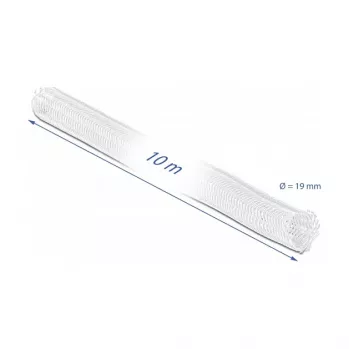 Oplot ochronny DeLOCK 20819 10 m x 19 mm biały