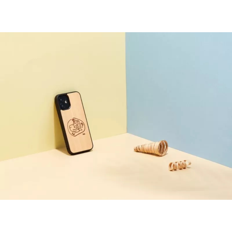 Etui ochronne Man and Wood na iPhone 12 mini — dziecięcy wzór rybki