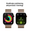 Apple Watch GPS + Cellular 46mm Złota koperta tytanowa Złota bransoleta Milanese S/M
