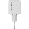 Ładowarka Canyon Charger CU20AC GaN 20W PD, 2-porty (USB-A/USB-C) biała detal (CNS-CUW20AC)