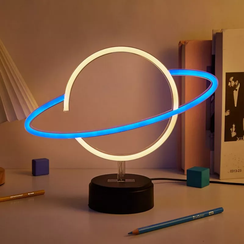 Manta SNL38BLT Style Neon Lights Planet dekoracyjna lampa LED