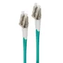 Kabel światłowodowy ALOGIC 0.5m LC-LC 10G Multi Mode Duplex LSZH OM3