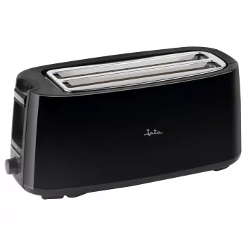 Toster Jata JETT1585 2-kromkowy 1400 W Czarny przyciski pokrętło 230 V szerokość szczeliny 25 cm głębokość szczeliny 3 cm