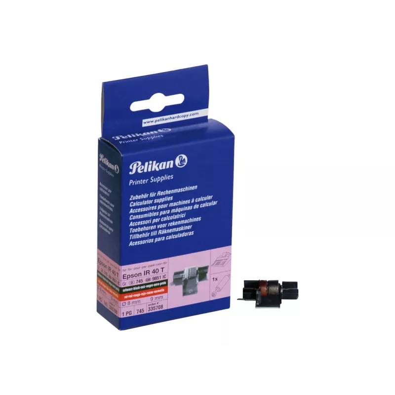 Taśma barwiąca Pelikan 335708 kompatybilna z Citizen / Casio INR IR40T B/R