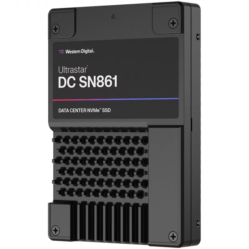 Dysk SSD Western Digital 7,68 TB U.2 PCI Express 5.0 NVMe Ultrastar DC SN861