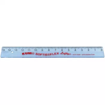 Linijka WEDO 15 cm dla leworęcznych KUM Lefty L1 Softie Flex (521753)